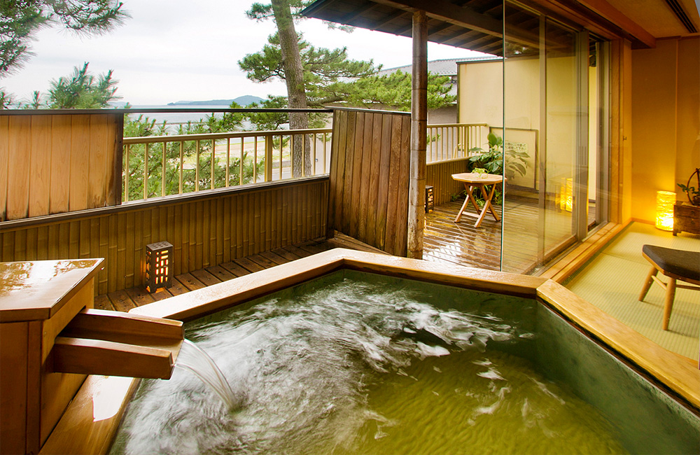 露天風呂付客室「はぎ」